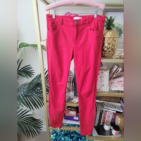 COPY - Loft Red Skinny Legging Women's Size 29T (Size 8 Tall) - Picture 8 of 8